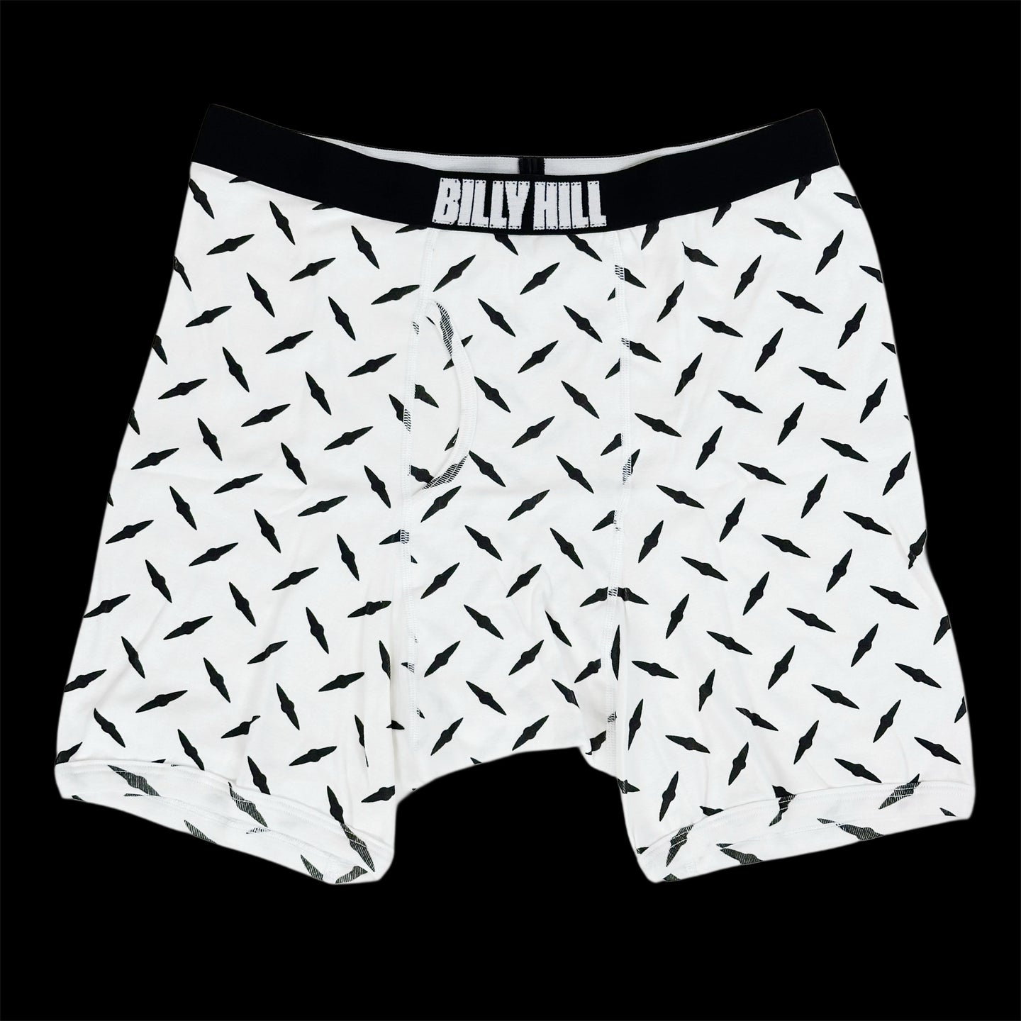 billy hill diamond plate boxer briefs white