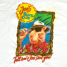 Load image into Gallery viewer, 1993 camel joes beach club tee white
