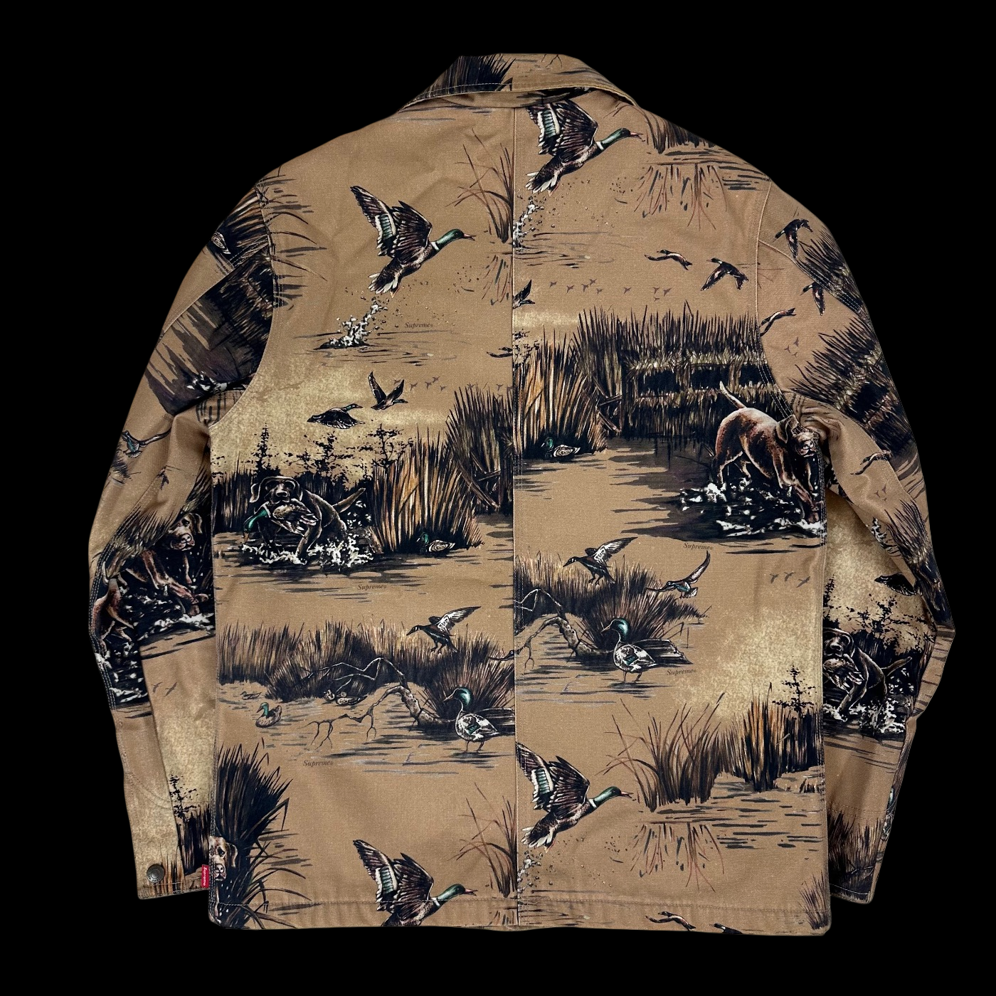 2012 supreme dogs and ducks chore coat – change clothes