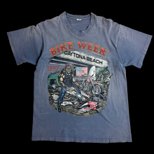 Load image into Gallery viewer, 1997 daytona beach bike week chainsaw hog tee

