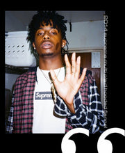 Load image into Gallery viewer, 2014 supreme multi plaid hooded flannel black
