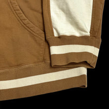 Load image into Gallery viewer, 2019 supreme old english stripe zip up hoodie brown
