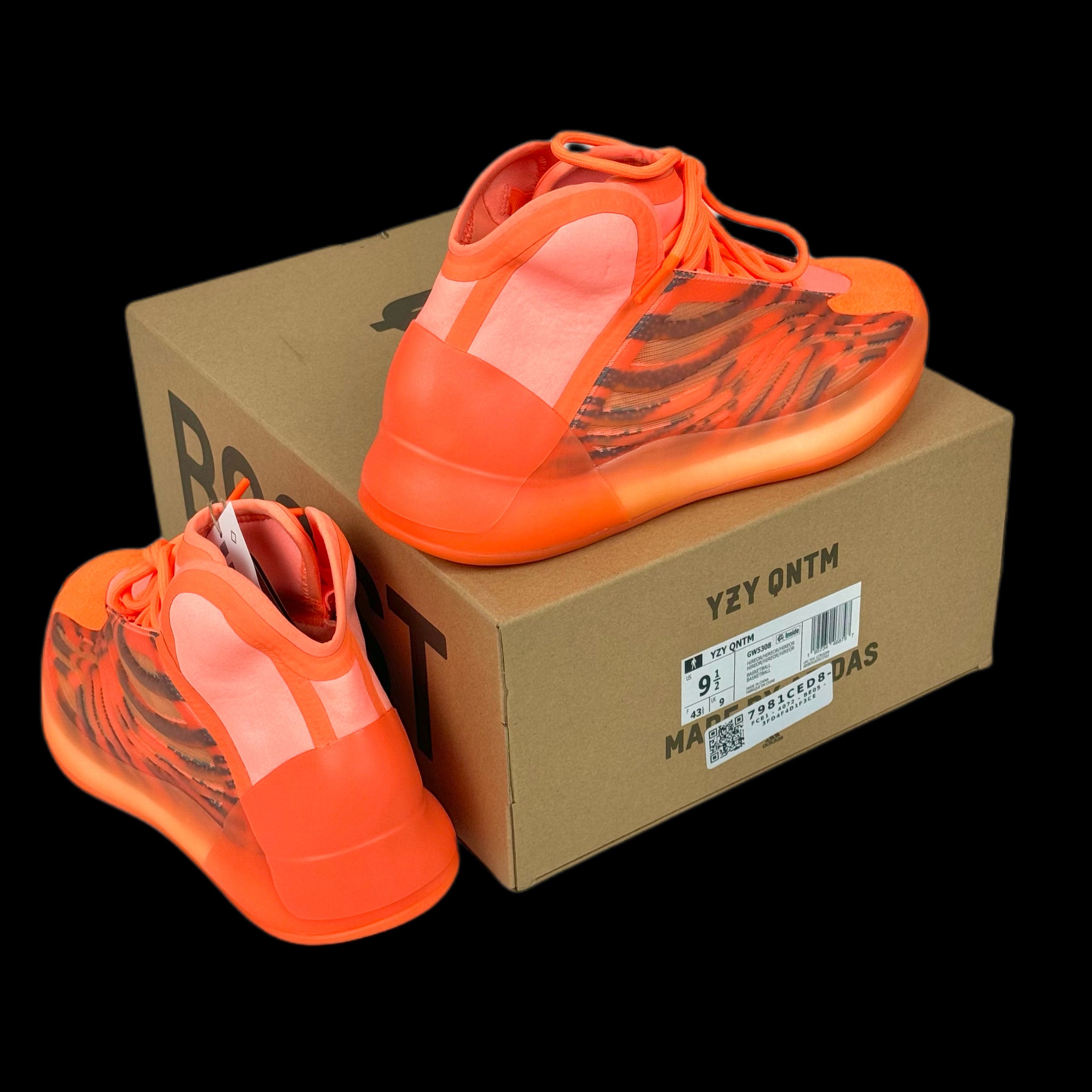 2023 yeezy quantum hi-res orange – change clothes