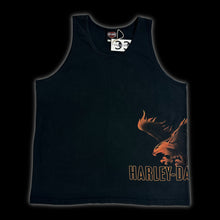 Load image into Gallery viewer, vintage harley eagle hip logo tank top
