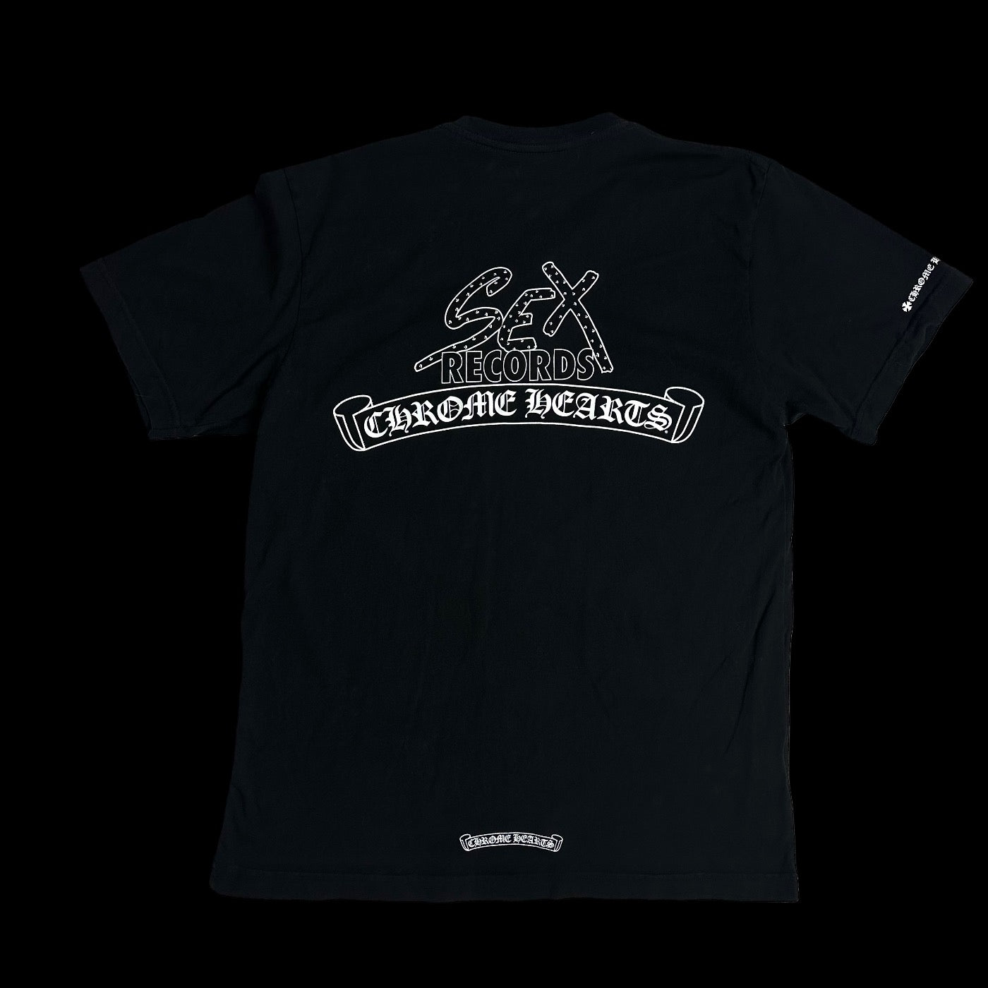 chrome hearts maxfield sex records tee – change clothes