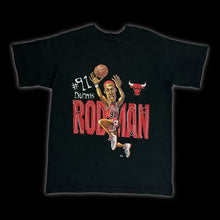 Load image into Gallery viewer, 90s dennis rodman chicago bulls caricature tee
