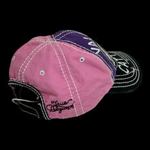 Load image into Gallery viewer, 2000s true religion valley catts 6 panel hat pink
