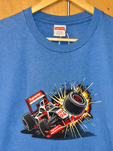 Load image into Gallery viewer, 2021 supreme sean cliver crash tee blue
