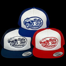 Load image into Gallery viewer, billy hill parts sales service trucker hat
