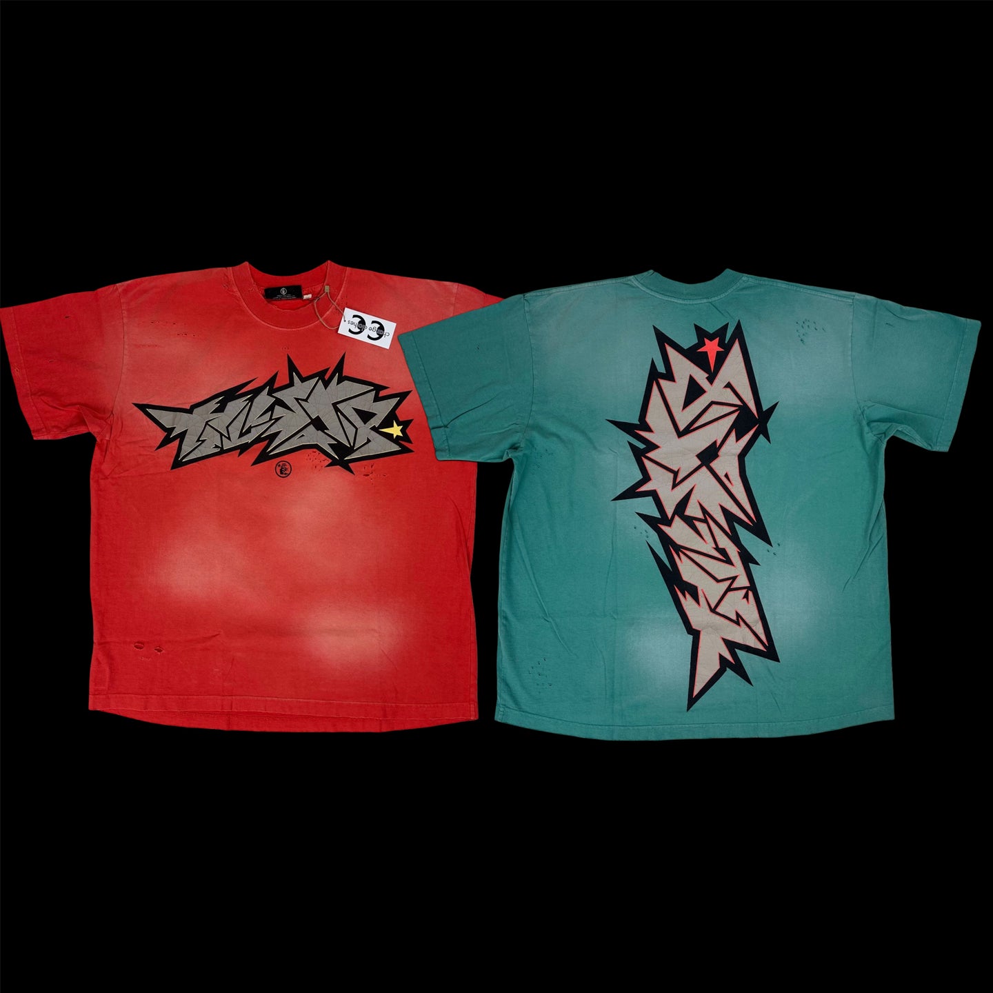 2025 hellstar crack print tee