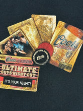 Load image into Gallery viewer, y2k coors ultimate guys night out cards tee
