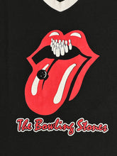 Load image into Gallery viewer, 80s the bowling stones varsity stripe tee
