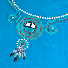 Load image into Gallery viewer, late 90s arizona zuni sunface necklace tee
