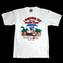 Load image into Gallery viewer, 1990 i survived 122 degrees dry heat tee
