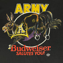 Load image into Gallery viewer, 1987 budweiser army tee
