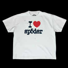 Load image into Gallery viewer, spider souvenir tee white
