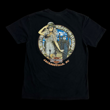 Load image into Gallery viewer, harley soldier girl tee north carolina tee

