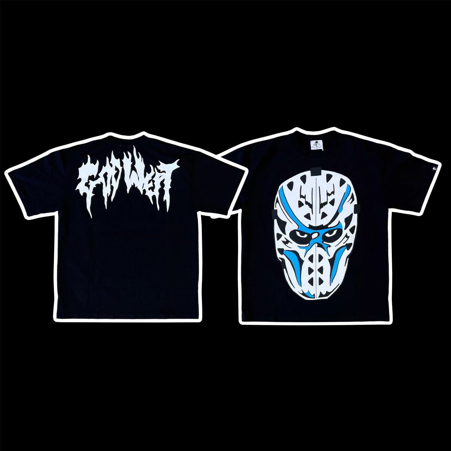 warren lotas giant hockey mask tee