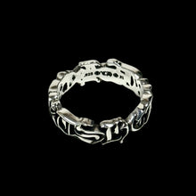 Load image into Gallery viewer, chrome hearts hearts band ring
