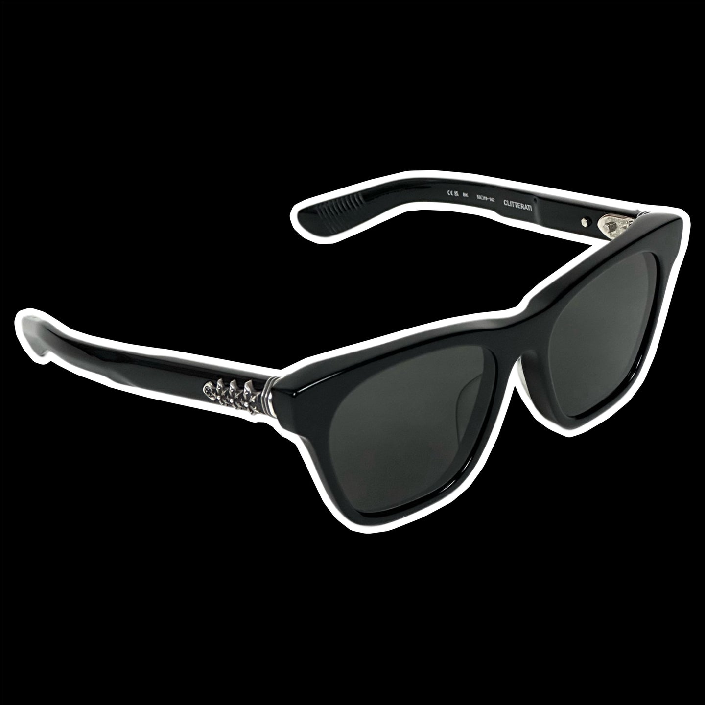 chrome hearts clitterati sunglasses frames