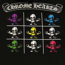 Load image into Gallery viewer, chrome hearts foti harris teeter tic tac toe zip up hoodie
