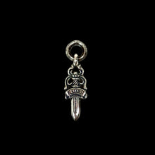 Load image into Gallery viewer, chrome hearts dagger pendant
