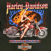 Load image into Gallery viewer, 2010 harley classic models pinup tee cincinatti
