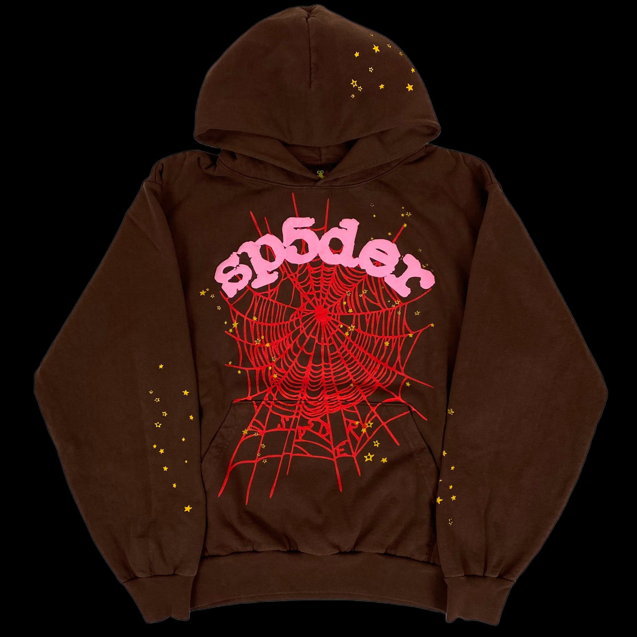 2024 Spider hoodie brown