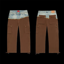 Load image into Gallery viewer, fugazi hybrid cargo pants brown
