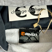 Load image into Gallery viewer, 2000s and1 stacked logo hoodie grey deadstock w tag
