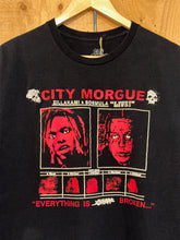 Load image into Gallery viewer, 2021 city morgue everything is broken tour tee
