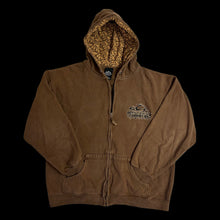 Load image into Gallery viewer, vintage orange county choppers zip up hoodie brown
