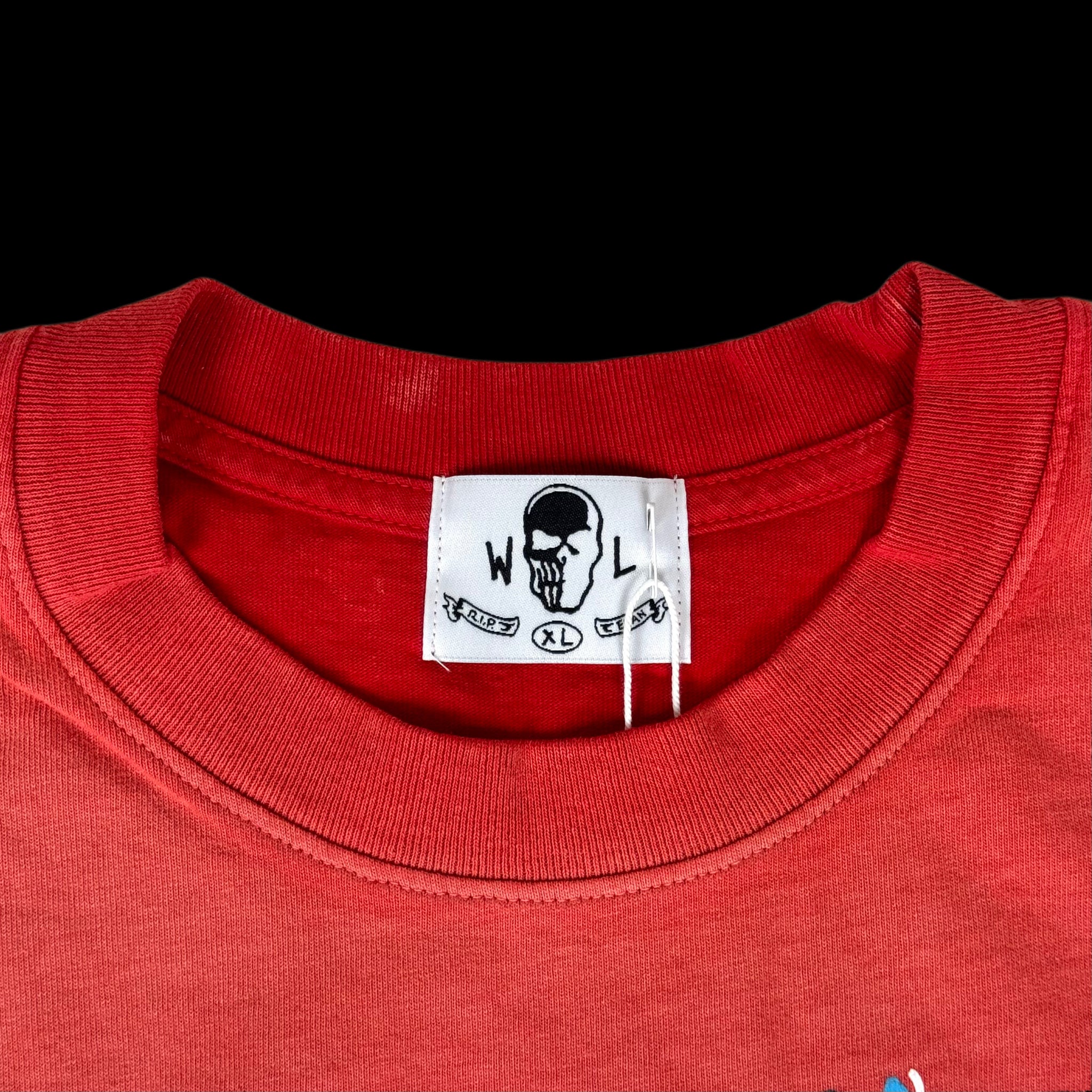 warren lotas thousand yard stare tee red – change clothes