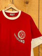 Load image into Gallery viewer, 2000s switzerland paneled soccer tee
