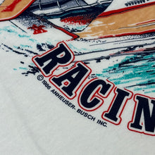 Load image into Gallery viewer, 1986 miss budweiser boat racing ringer tee

