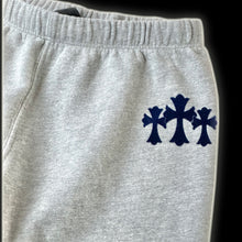 Load image into Gallery viewer, chrome hearts felt triple cross womens set grey
