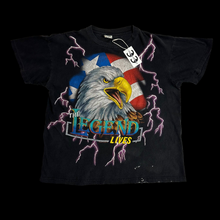 Load image into Gallery viewer, 90s american thunder legend lives lightning tee
