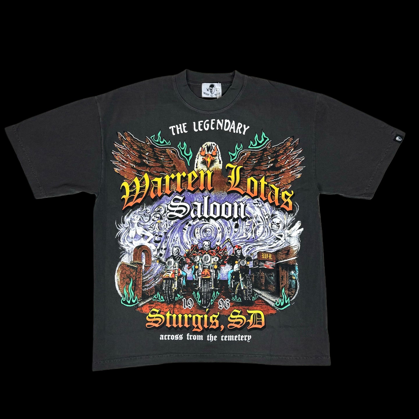 2024 warren lotas sturgis cemetery tee