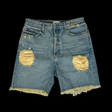 Load image into Gallery viewer, rhude distressed denim shorts
