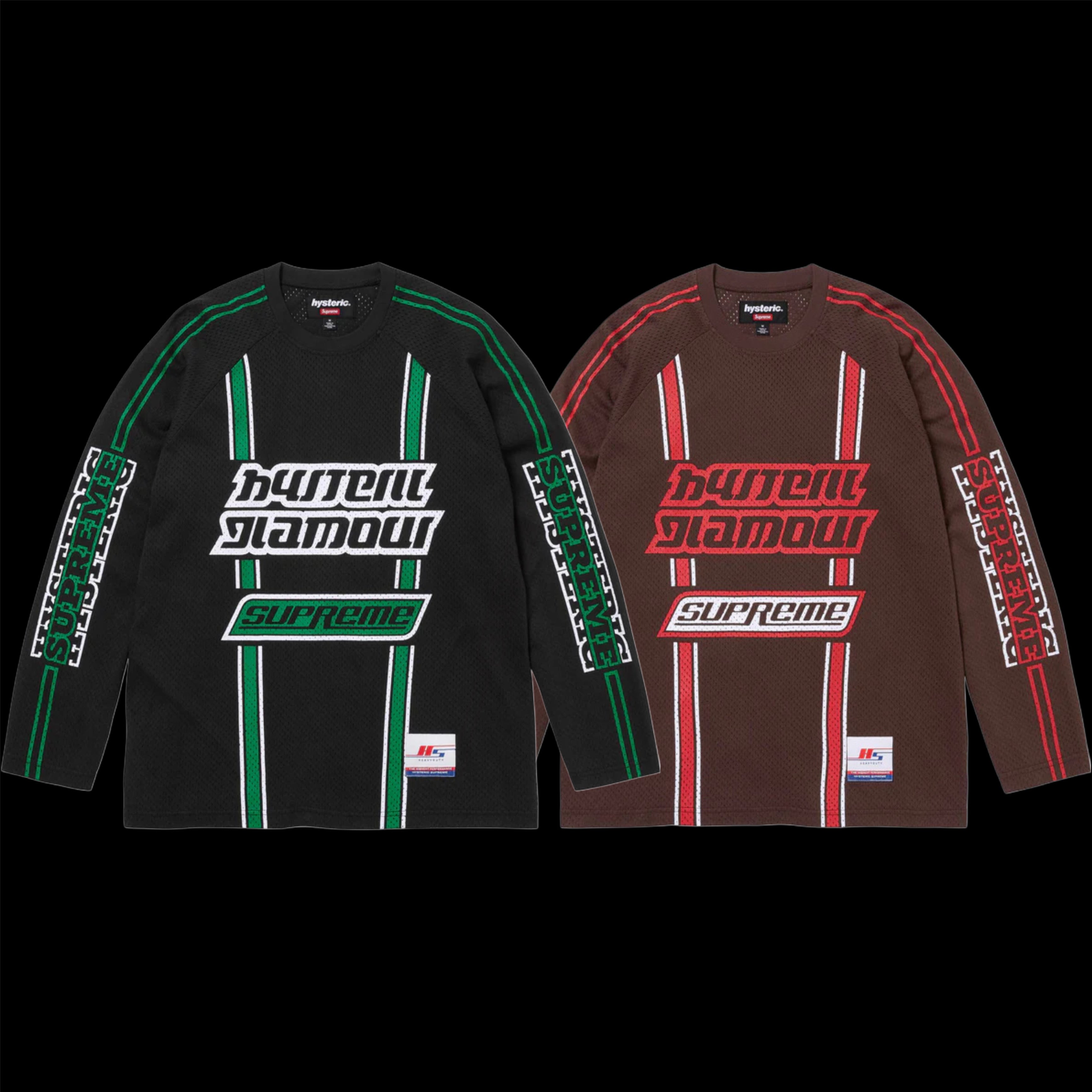 【supreme hysteric glamor】Mesh L/S Top Supreme HYSTERIC GLAMOUR Mesh L S Top (FW24) - $118