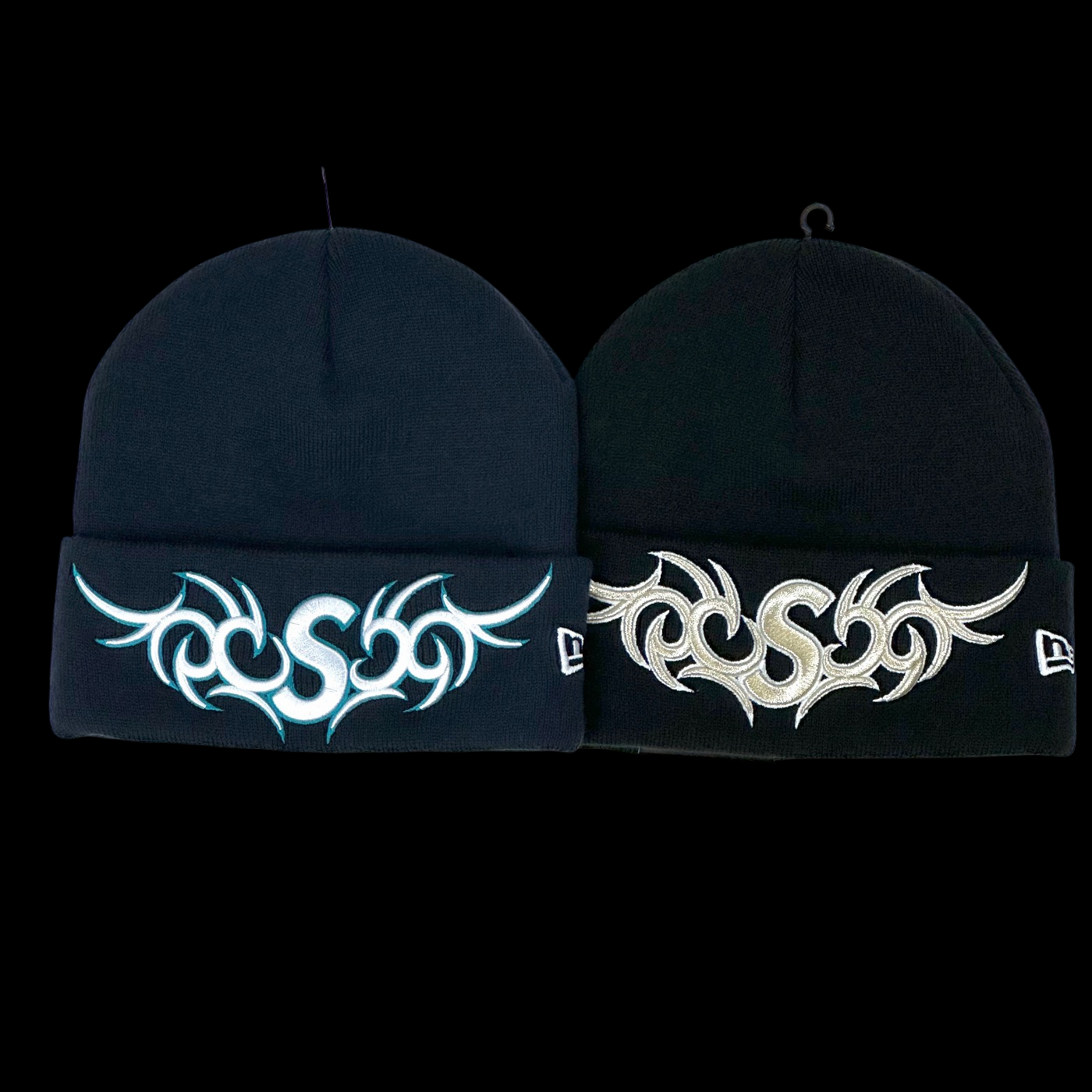 2025 supreme new era tribal s logo beanie – change clothes