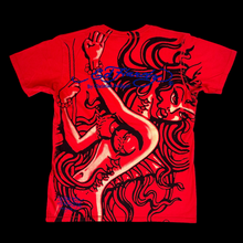 Load image into Gallery viewer, 2000s ed hardy mermaid tee
