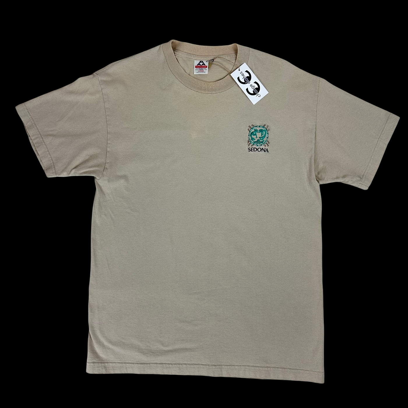1990s sedona embroidered kokopellis tee