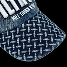 Load image into Gallery viewer, 2024 billy hill // f1lthy diamond plate denim hat
