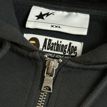 Load image into Gallery viewer, 2023 bape // highsnobiety heavy washed zip hoodie
