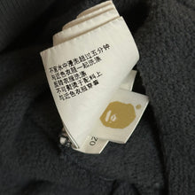 Load image into Gallery viewer, 2023 bape // highsnobiety heavy washed zip hoodie
