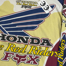 Load image into Gallery viewer, 90s fox honda red riders moto jersey
