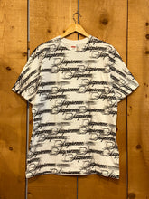 Load image into Gallery viewer, 2026 supreme script allover print tee
