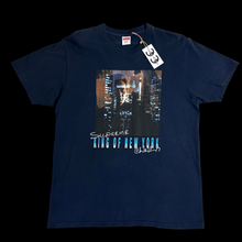 Load image into Gallery viewer, 2019 supreme christopher walken king of new york tee navy
