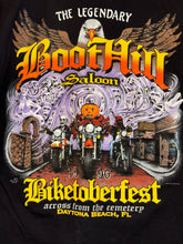 Load image into Gallery viewer, 1996 boot hill saloon biketoberfest ghouls tee
